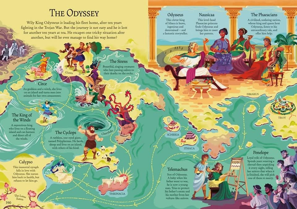 USBORNE COMPLETE GREEK MYTHS