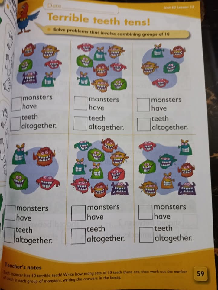 COLLINS NEW PRIMARY MATHS ACTIVITY BOOK 1C