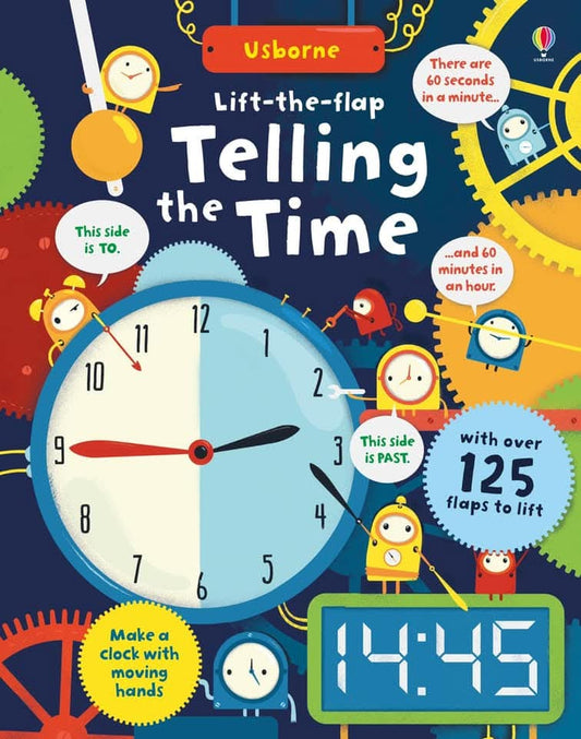 Usborne Lift the flap telling the time