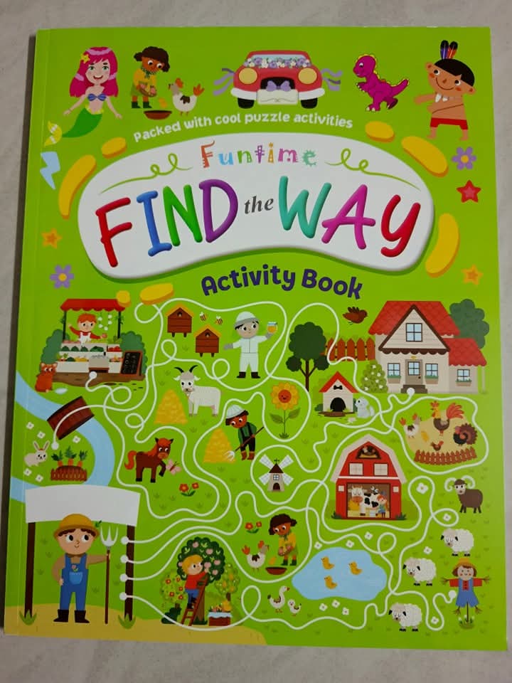 FIND THE WAY ACTIVITY BOOK