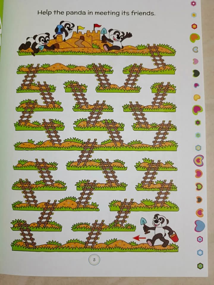 FIND THE WAY ACTIVITY BOOK