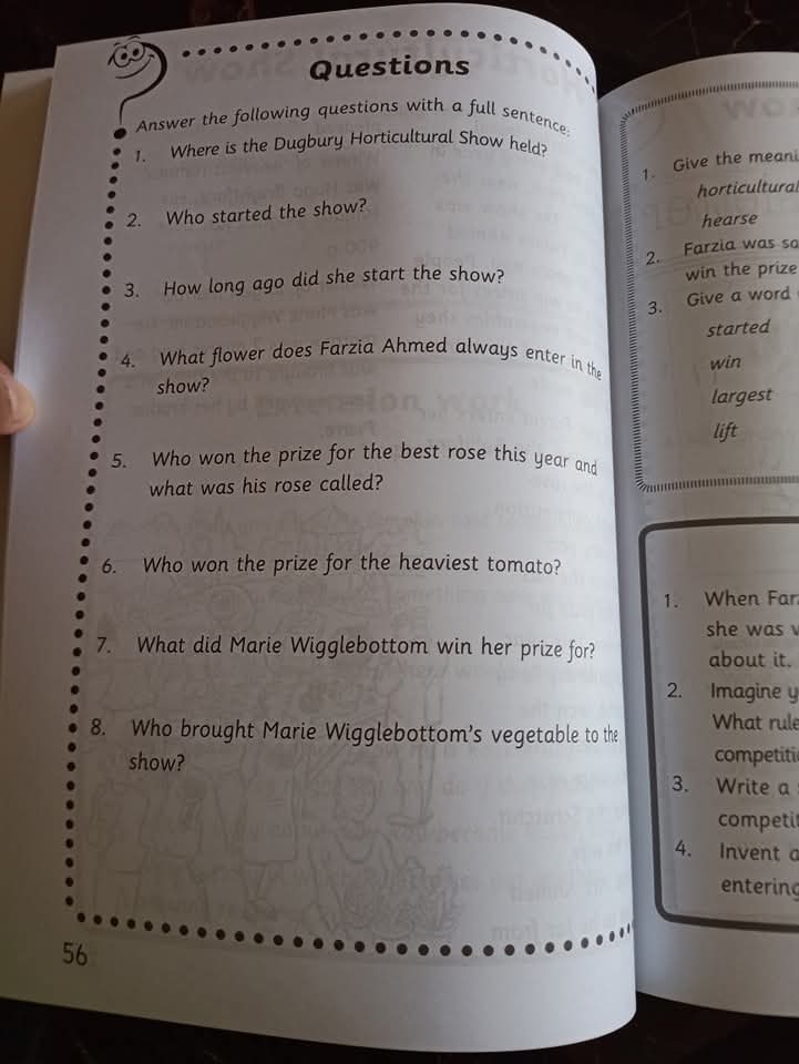 READING COMPREHENSION AND CREATIVE WRITING 2