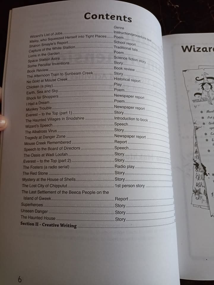 READING COMPREHENSION AND CREATIVE WRITING 4