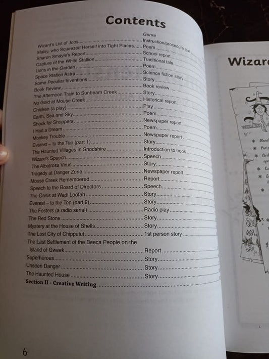 READING COMPREHENSION AND CREATIVE WRITING 4