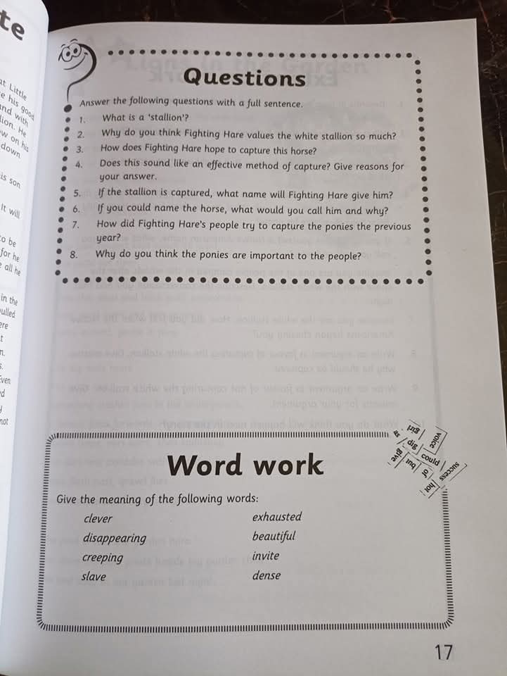 READING COMPREHENSION AND CREATIVE WRITING 4