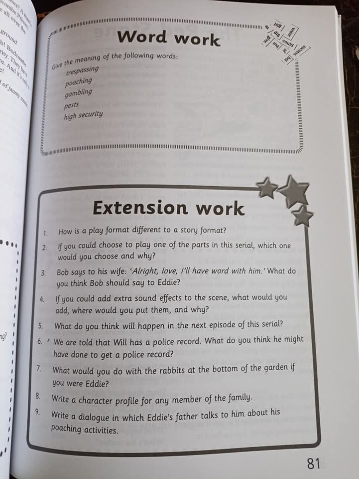 READING COMPREHENSION AND CREATIVE WRITING 4