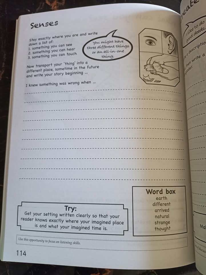 READING COMPREHENSION AND CREATIVE WRITING 4