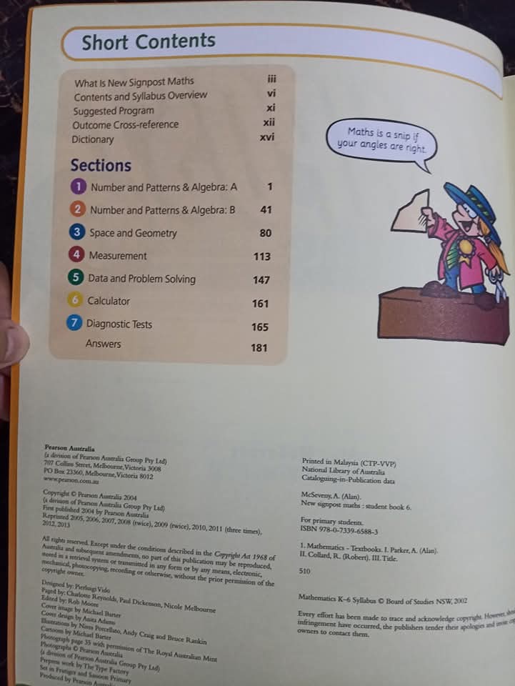 NEW SIGNPOST MATHS (Student book 6)