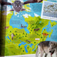DK CHILDREN'S ILLUSTRATED ANIMAL ATLAS