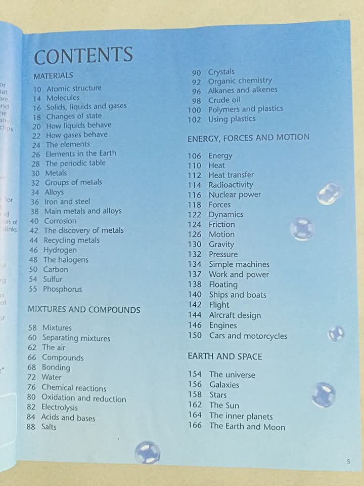 USBORNE THE SCIENCE ENCYCLOPEDIA