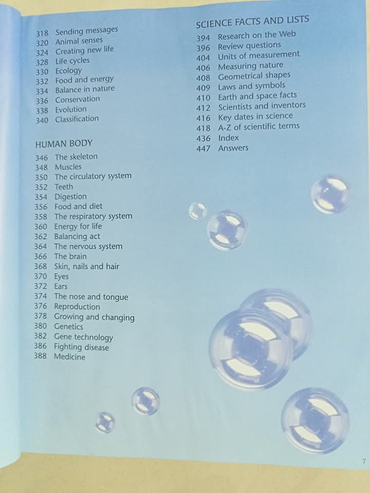 USBORNE THE SCIENCE ENCYCLOPEDIA