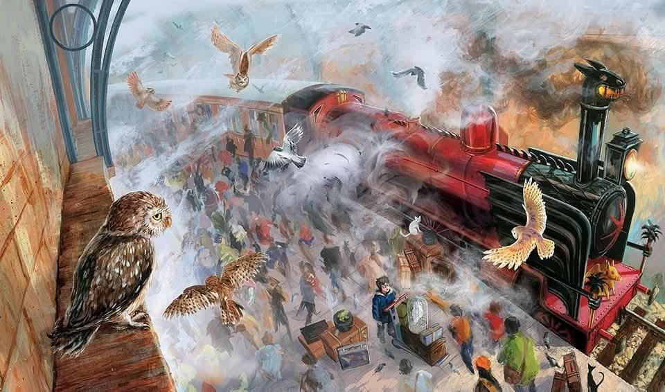 Harry Potter Illustrated (coloured,special) Edition