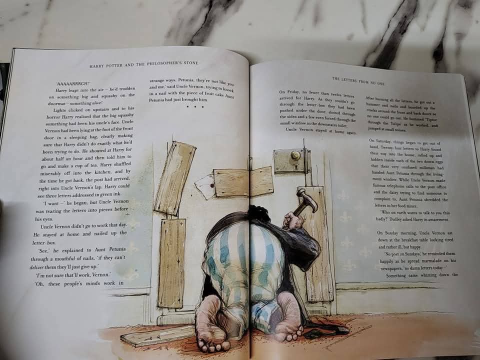 Harry Potter Illustrated (coloured,special) Edition