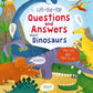 Usborne lift the flap questions and answers about dinosaurs