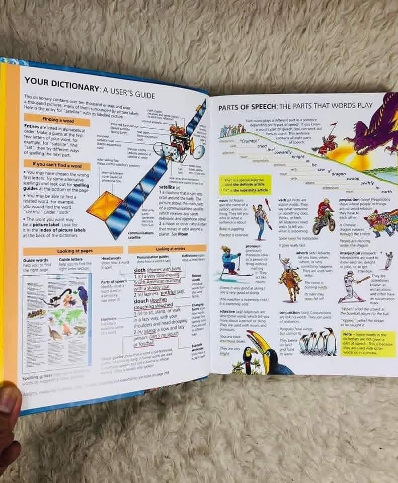USBORNE ILLUSTRATED ENGLISH DICTIONARY