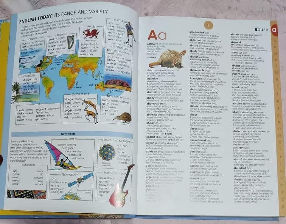USBORNE ILLUSTRATED ENGLISH DICTIONARY