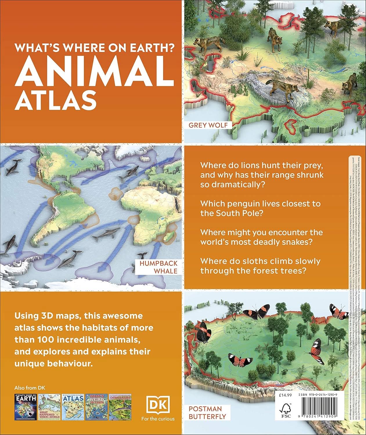 WHAT'S WHERE ON EARTH?ANIMAL ATALS