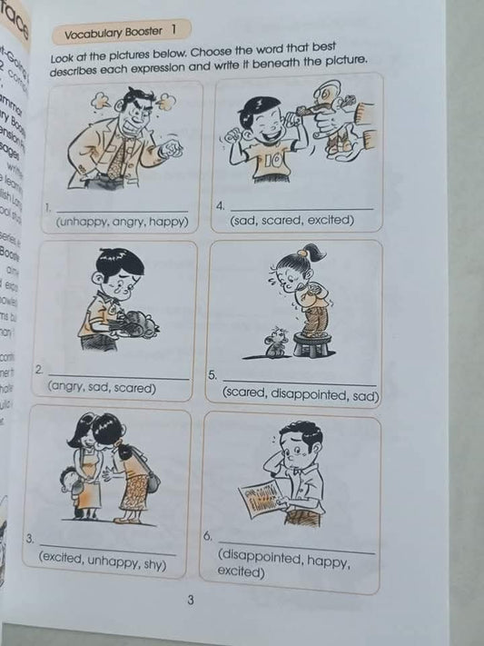 VOCABULARY BOOSTER  PRIMARY 2