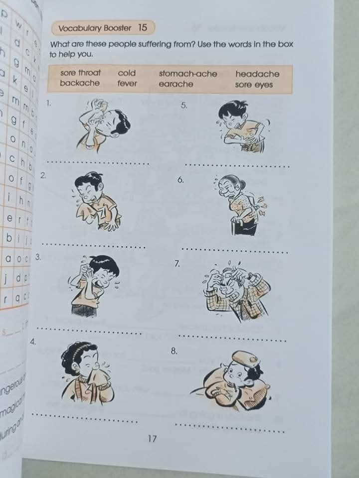 VOCABULARY BOOSTER  PRIMARY 2