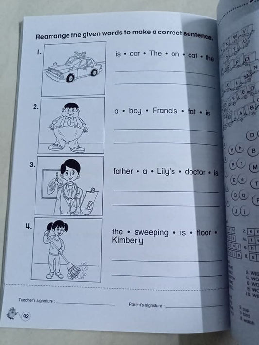 ENGLISH ACTIVITY FOR PRESCHOOLERS
