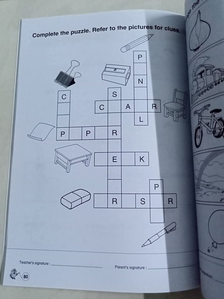 ENGLISH ACTIVITY FOR PRESCHOOLERS