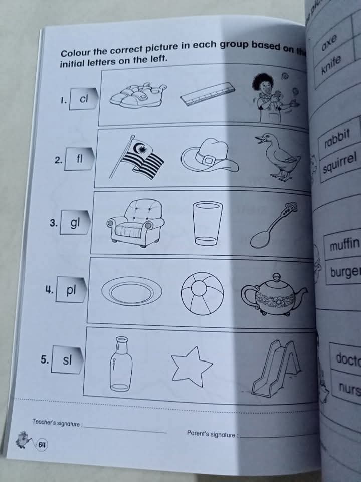 ENGLISH ACTIVITY FOR PRESCHOOLERS