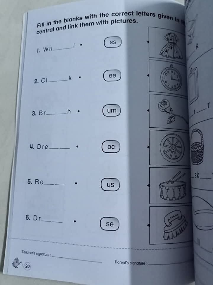 ENGLISH ACTIVITY FOR PRESCHOOLERS