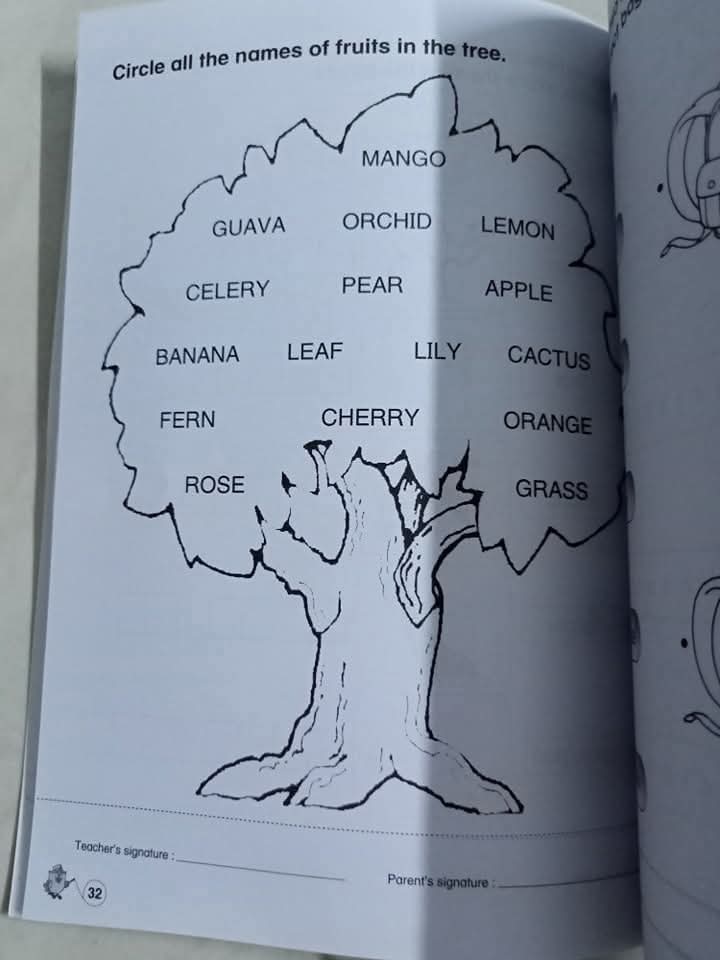 ENGLISH ACTIVITY FOR PRESCHOOLERS