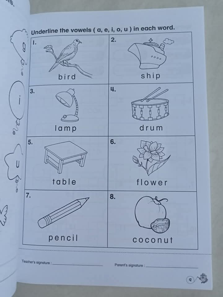 ENGLISH ACTIVITY FOR PRESCHOOLERS