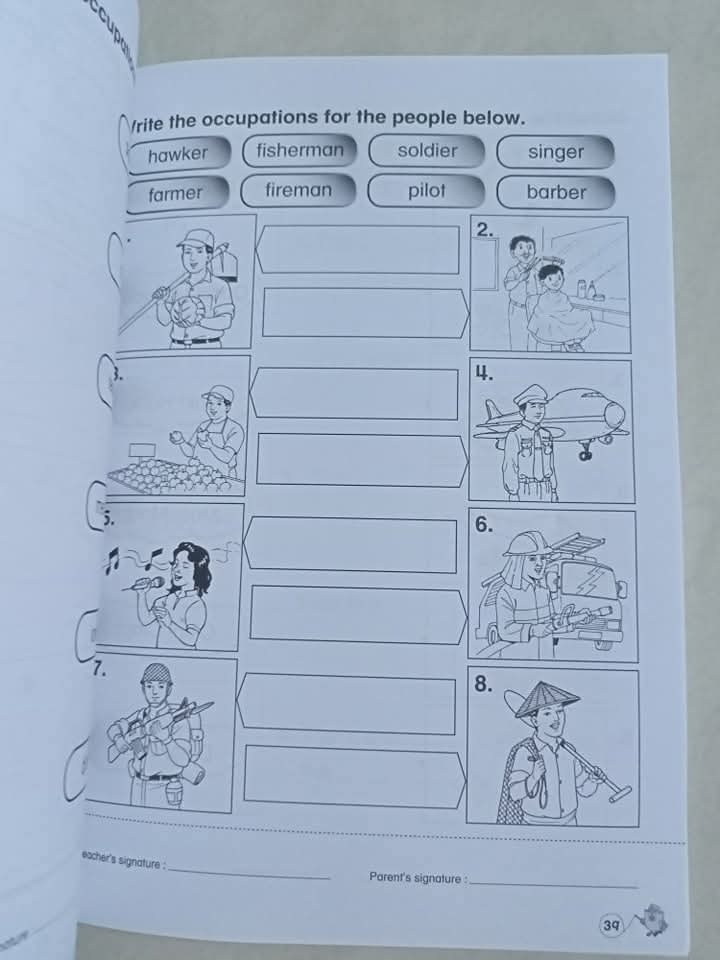 ENGLISH ACTIVITY FOR PRESCHOOLERS