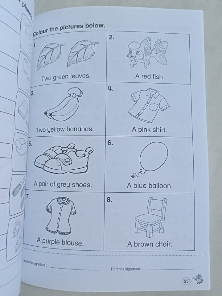 ENGLISH ACTIVITY FOR PRESCHOOLERS