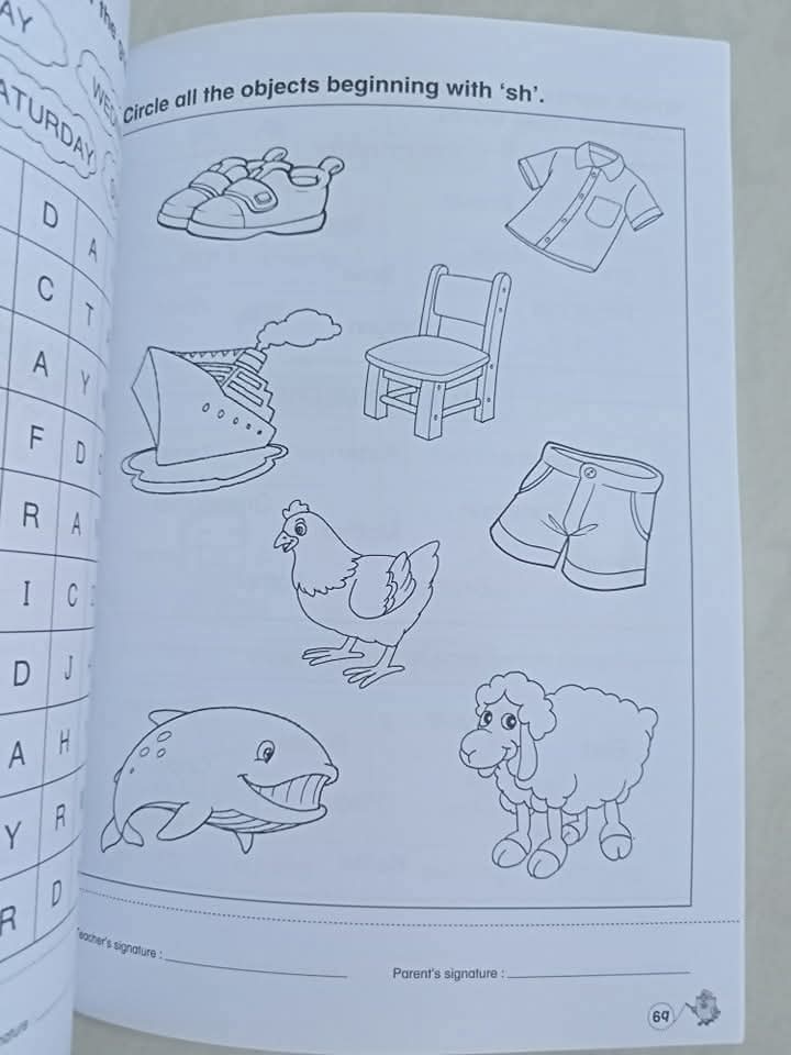 ENGLISH ACTIVITY FOR PRESCHOOLERS