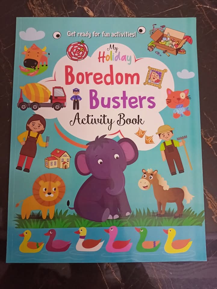 MY HOLIDAY BOREDOM BUSTERS ACTIVITY BOOK