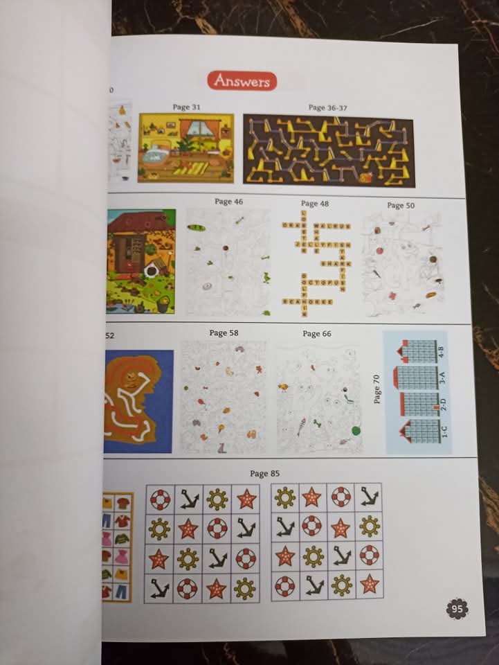 MY HOLIDAY BOREDOM BUSTERS ACTIVITY BOOK