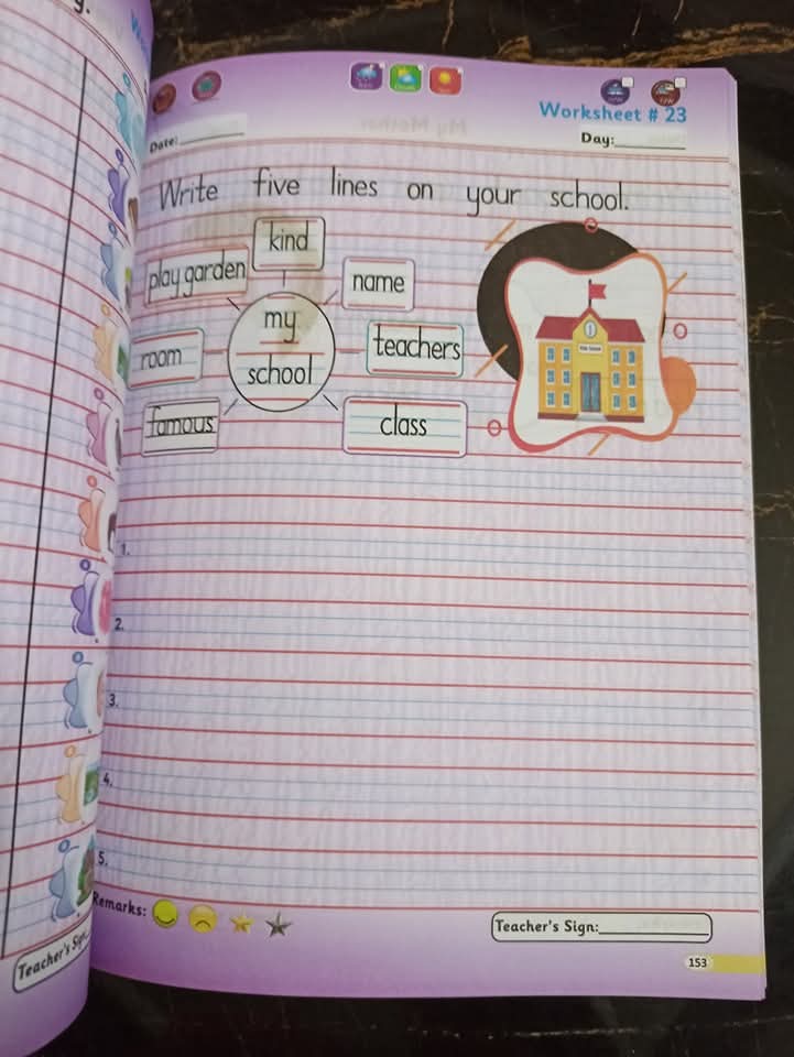 KIDS GROW ENGLISH LANGUAGE COPY SERIES LVL 3