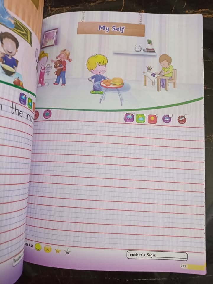 KIDS GROW ENGLISH LANGUAGE COPY SERIES LVL 3