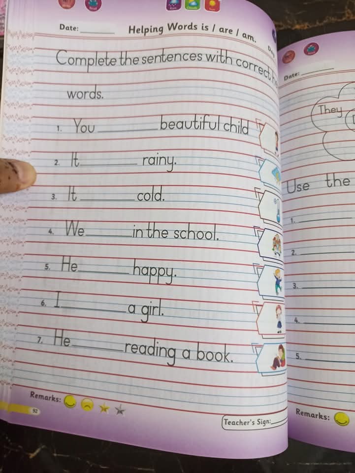 KIDS GROW ENGLISH LANGUAGE COPY SERIES LVL 3