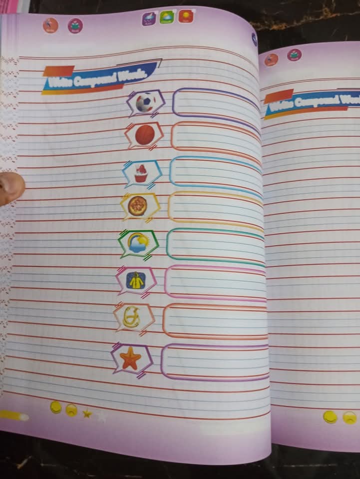 KIDS GROW ENGLISH LANGUAGE COPY SERIES LVL 3