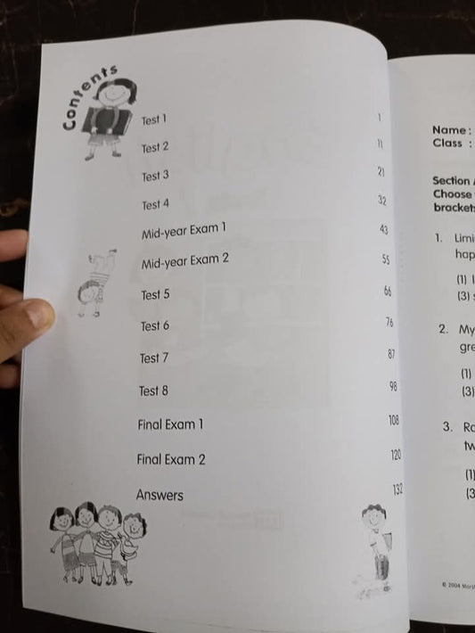 MY PALS ARE HERE (ENGLISH TEST 1)