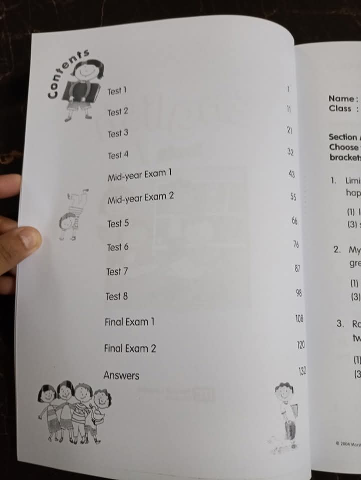 MY PALS ARE HERE (ENGLISH TEST 1)