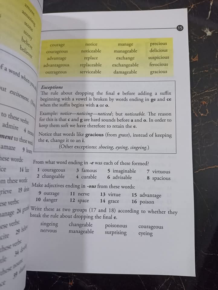 WORD PERFECT SPELLING SET