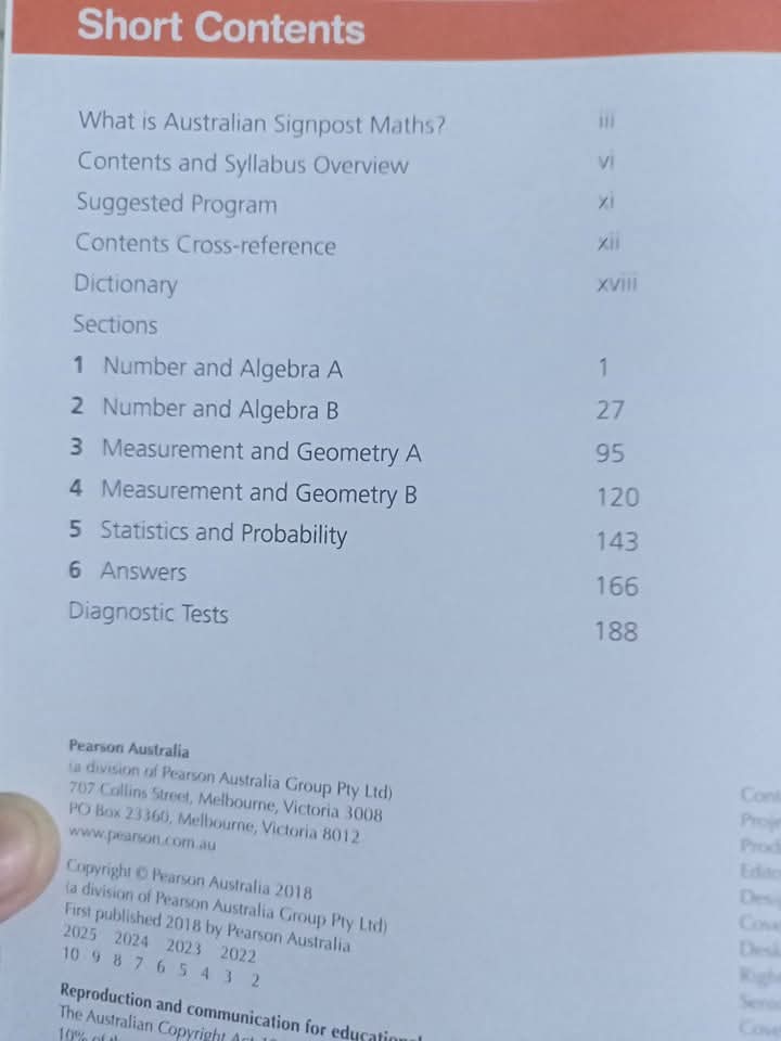 AUSTRALIAN SIGNPOST MATHS 5