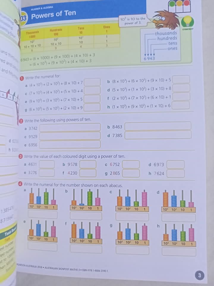 AUSTRALIAN SIGNPOST MATHS 5