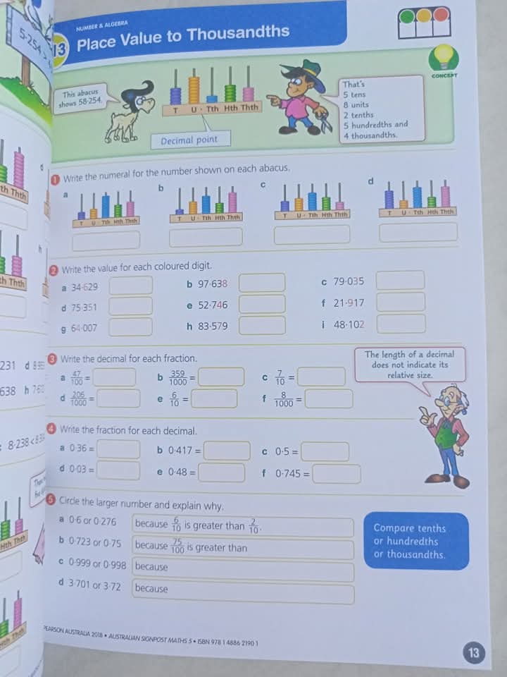 AUSTRALIAN SIGNPOST MATHS 5