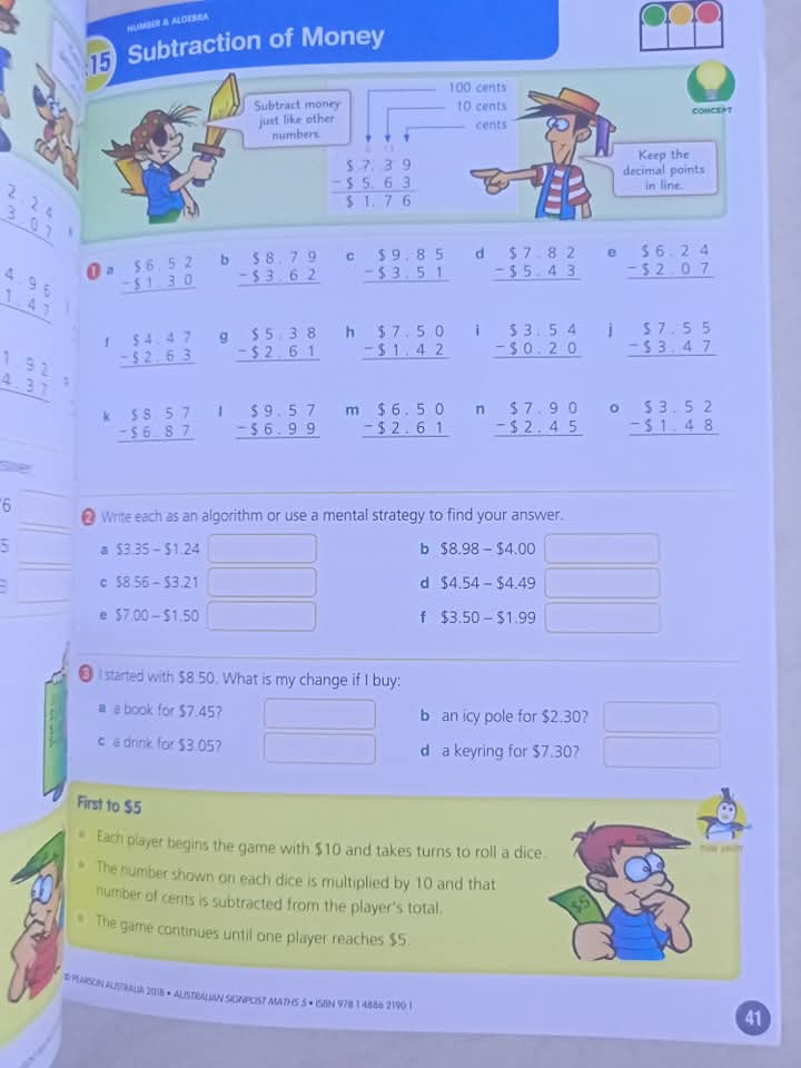 AUSTRALIAN SIGNPOST MATHS 5