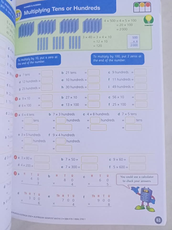 AUSTRALIAN SIGNPOST MATHS 5