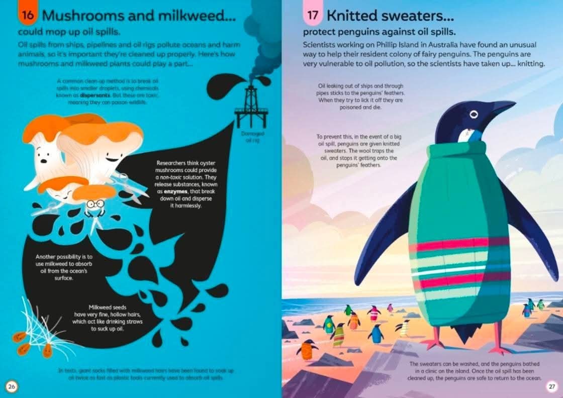 USBORNE 100 THINGS TO KNOW ABOUT SAVING THE PLANET