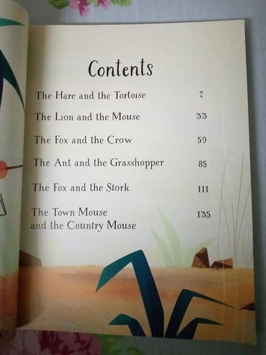 USBORNE AESOP FABLES FOR LITTLE CHILDREN