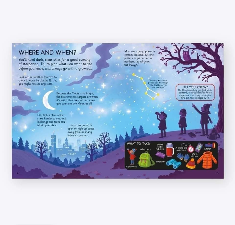 USBORNE STARGAZING BOOK