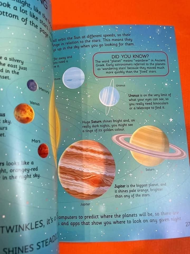USBORNE STARGAZING BOOK